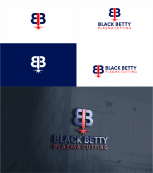 Logo Design by creativechauhan1989 for Black Betty Plasma Cutting  | Design: #25424288