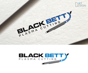 Black Betty Plasma Cutting | Logo Design by Dot Design 3