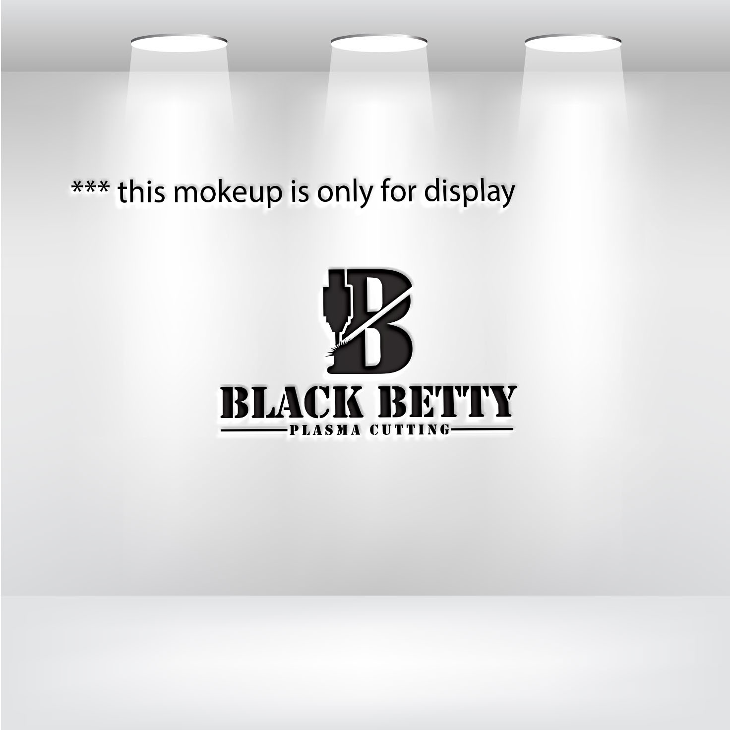 Diseño de Logo por Ochieng para Black Betty Plasma Cutting  | Diseño #25424293