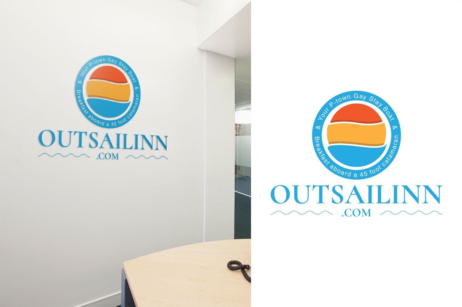 Diseño de Logo por MT para OUTSAILINN.COM | Diseño #25423469