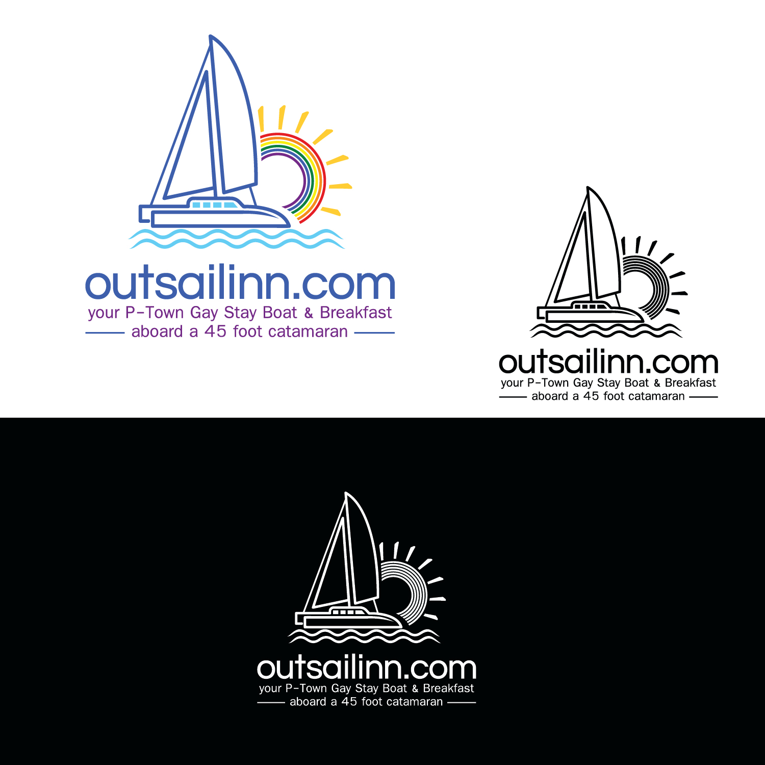 Logo Design by emptyboxgraphics for OUTSAILINN.COM | Design: #25425979
