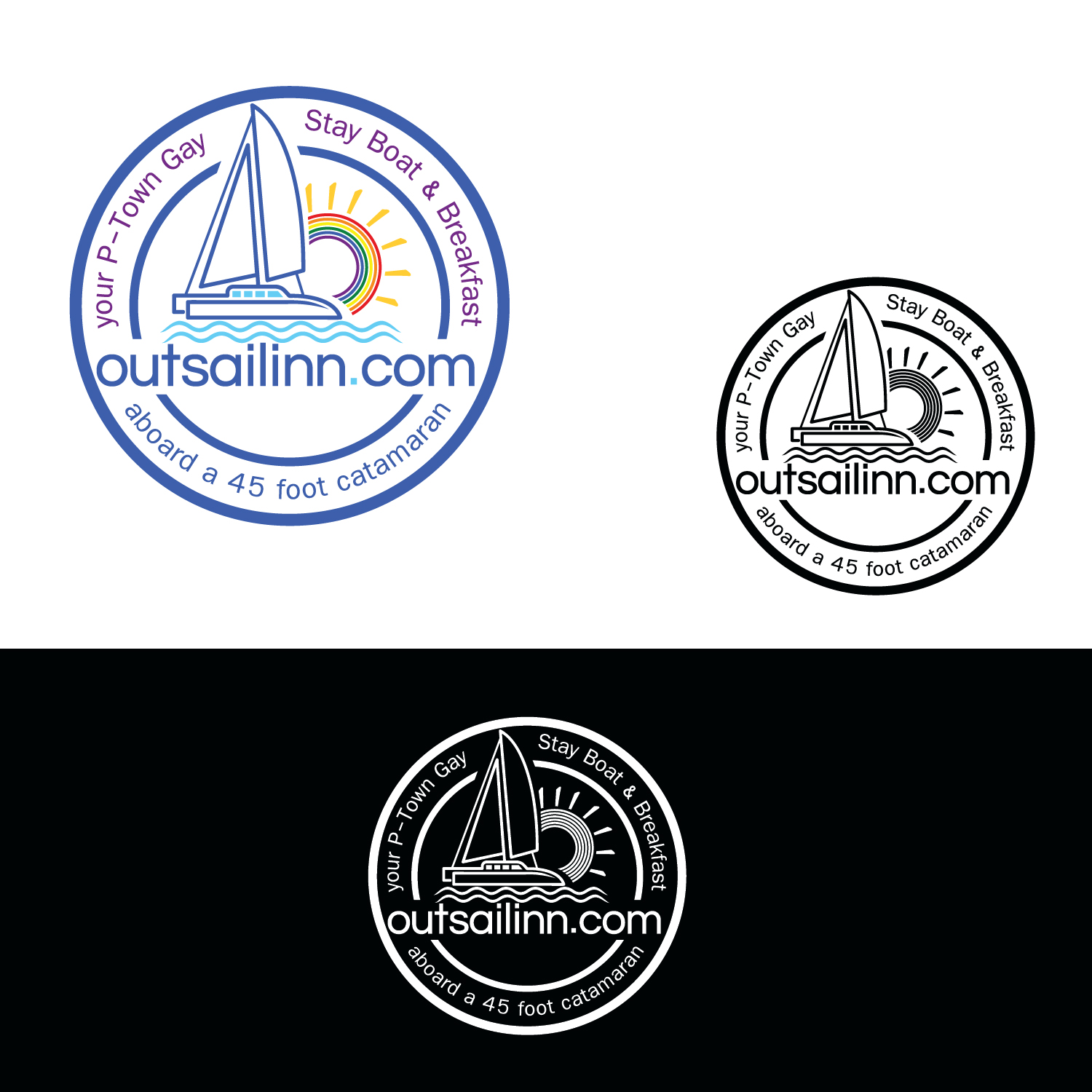 Logo Design by emptyboxgraphics for OUTSAILINN.COM | Design #25426283
