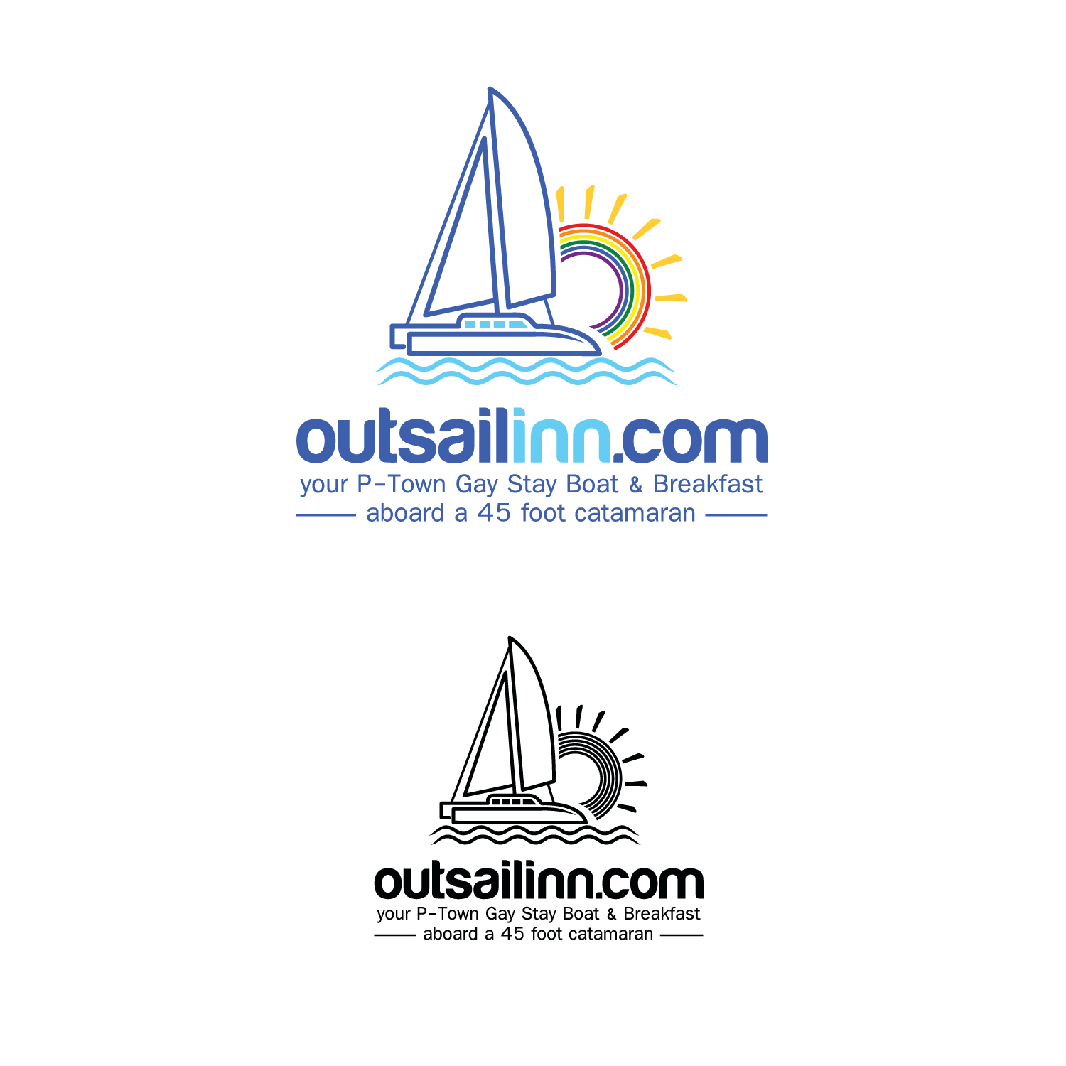 Logo Design by emptyboxgraphics for OUTSAILINN.COM | Design #25426413