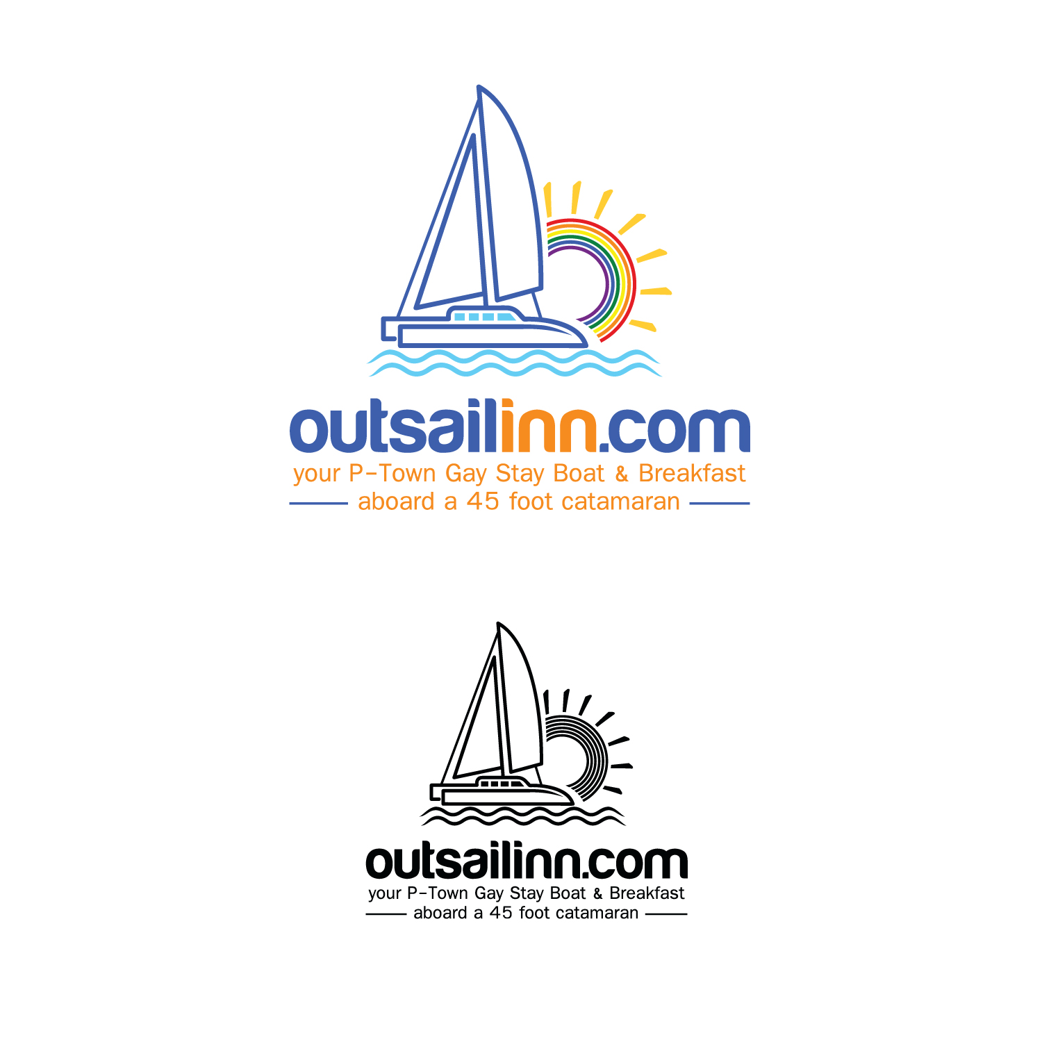 Logo Design by emptyboxgraphics for OUTSAILINN.COM | Design #25426414