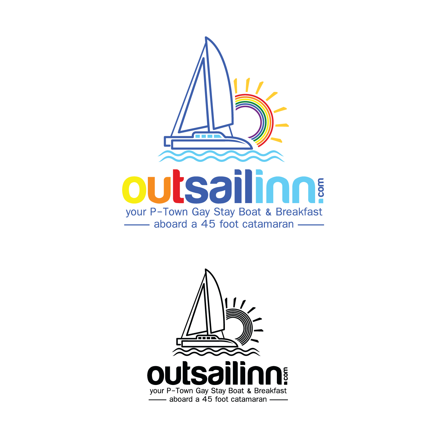 Logo Design by emptyboxgraphics for OUTSAILINN.COM | Design #25426466
