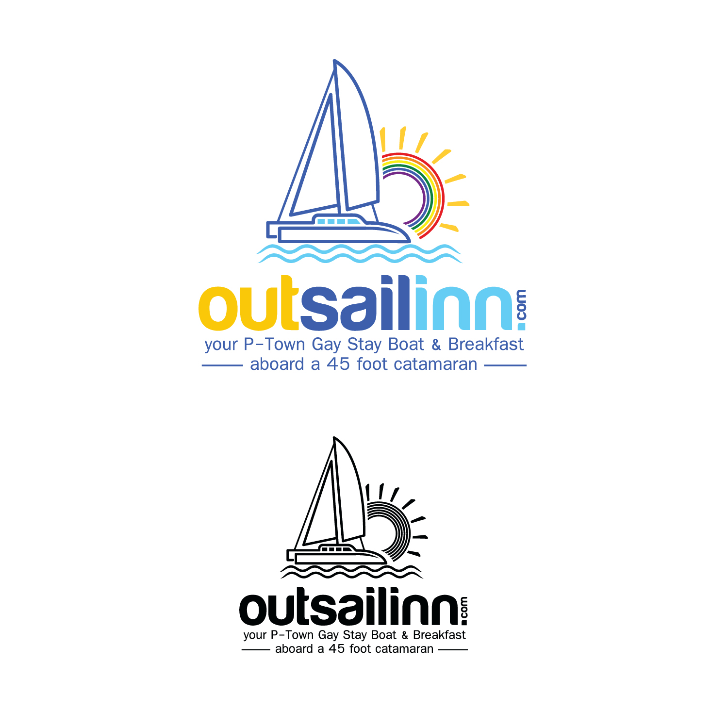 Logo Design by emptyboxgraphics for OUTSAILINN.COM | Design #25426515