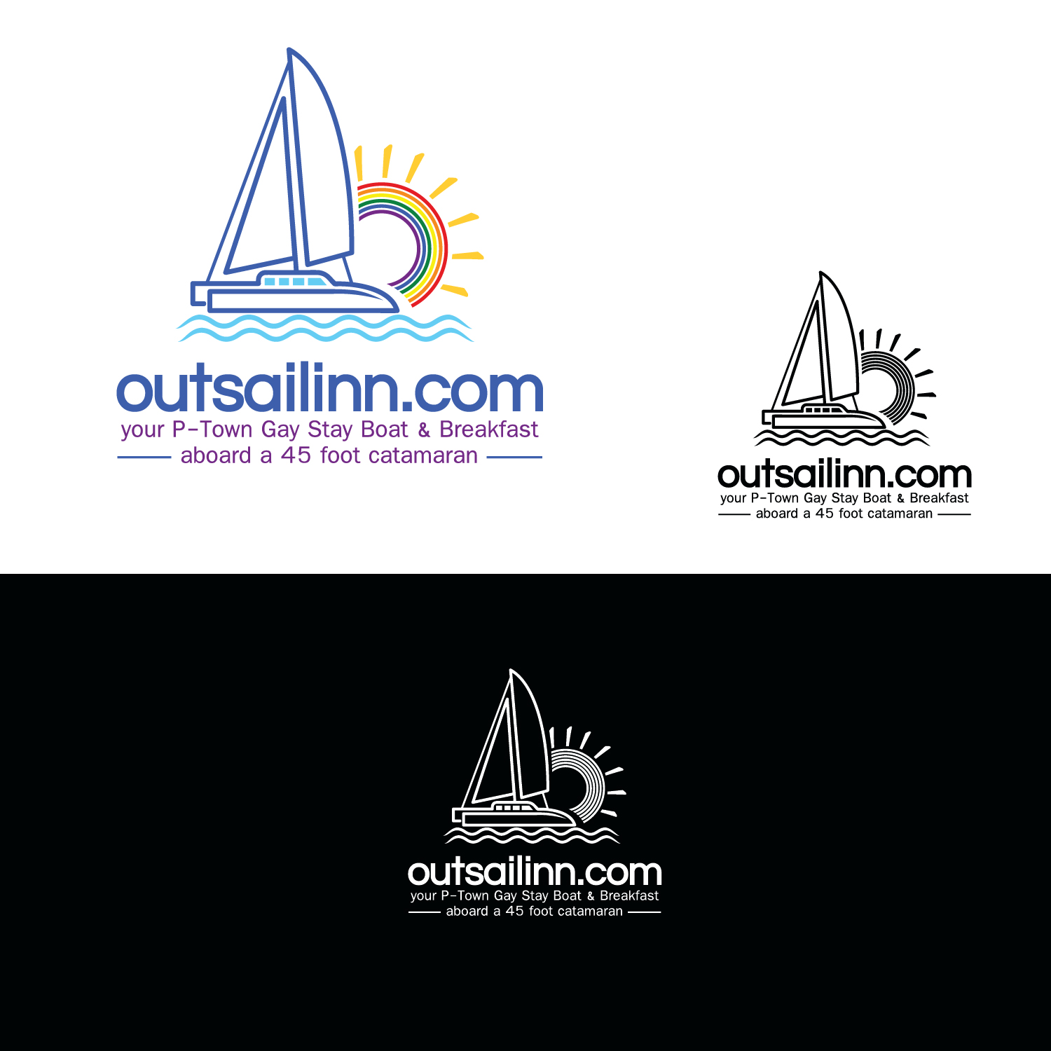 Logo Design by emptyboxgraphics for OUTSAILINN.COM | Design #25426997