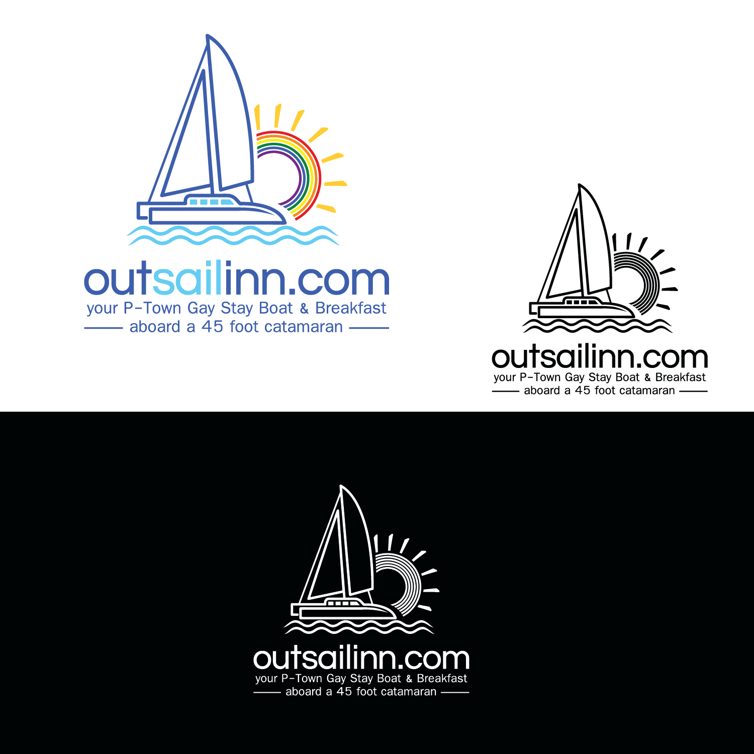 Logo Design by emptyboxgraphics for OUTSAILINN.COM | Design #25429927