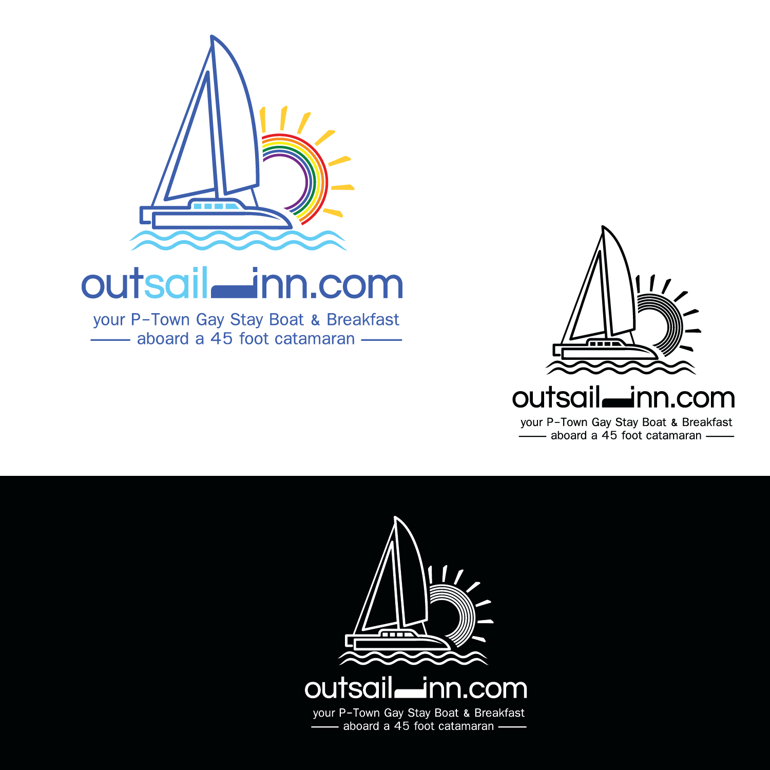 Logo Design by emptyboxgraphics for OUTSAILINN.COM | Design #25429962