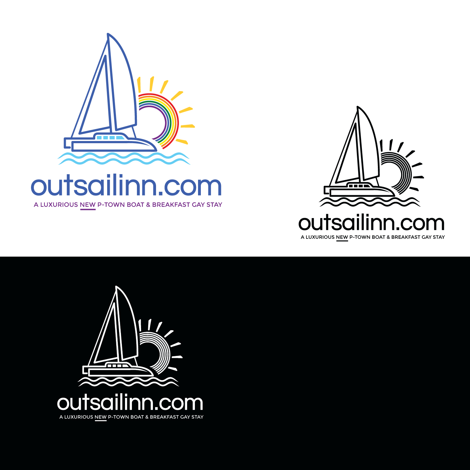 Logo Design by emptyboxgraphics for OUTSAILINN.COM | Design #25431562