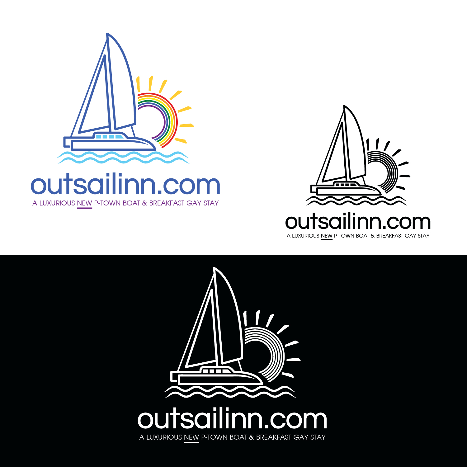 Logo Design by emptyboxgraphics for OUTSAILINN.COM | Design #25431591