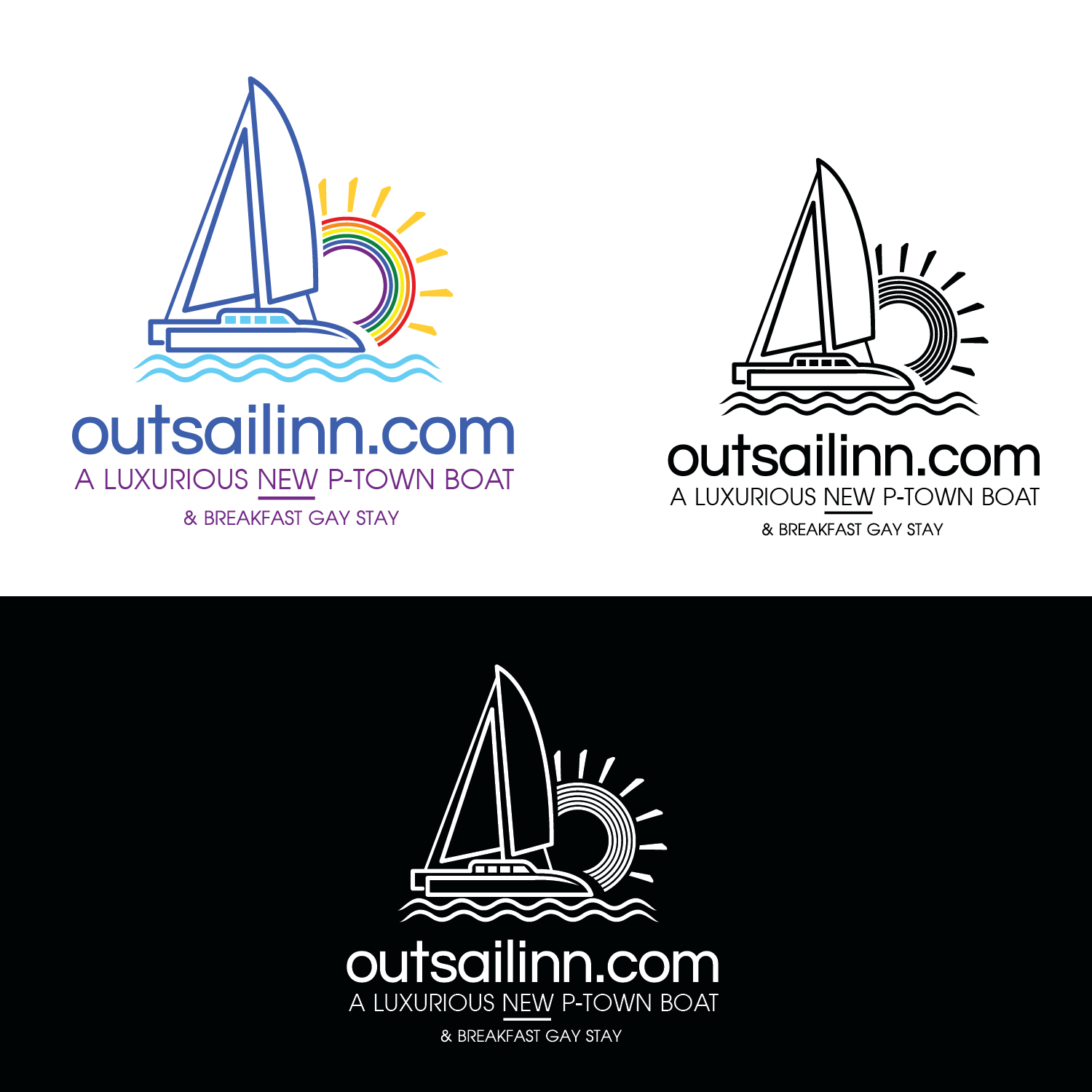 Logo Design by emptyboxgraphics for OUTSAILINN.COM | Design #25431629