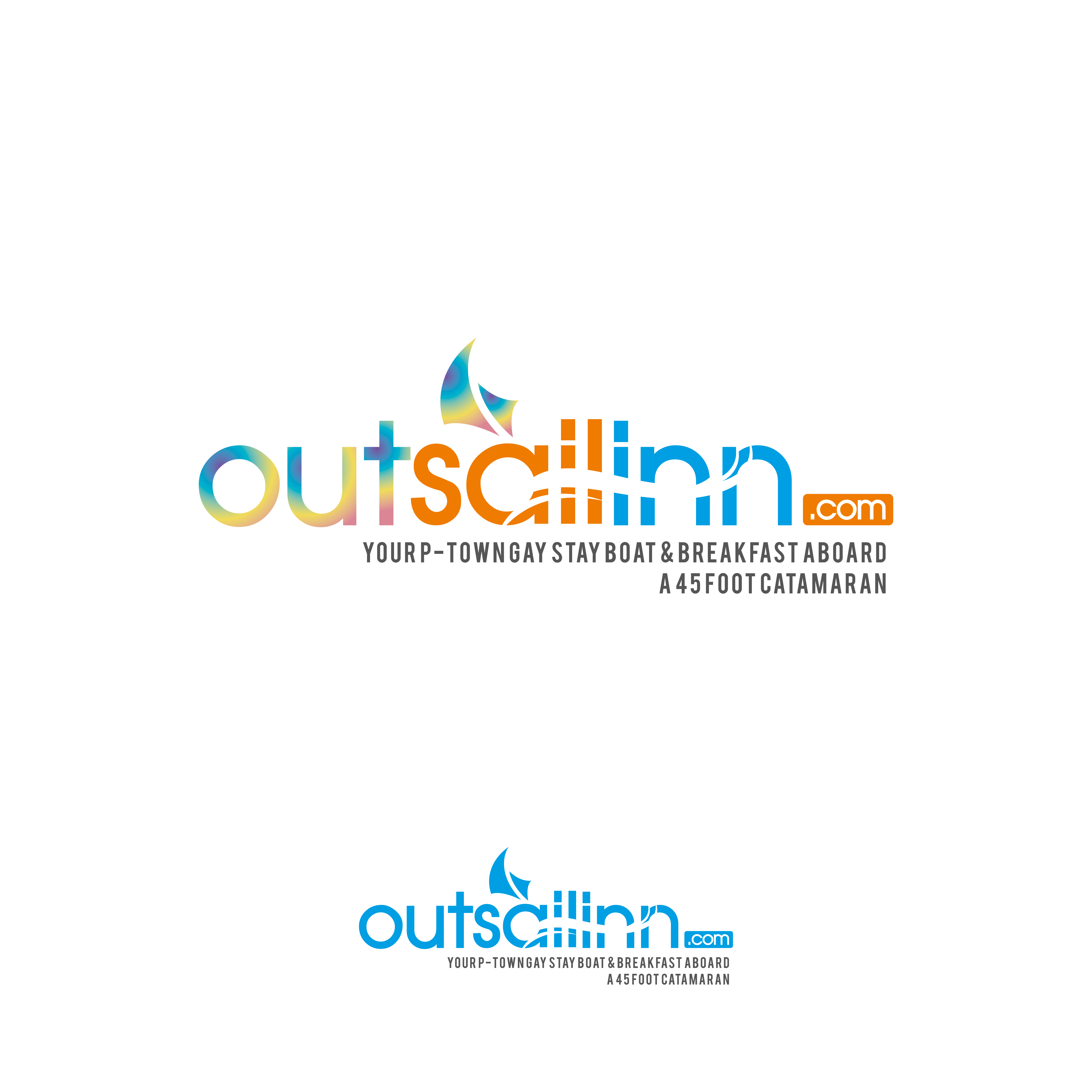 Logo Design by 4AD for OUTSAILINN.COM | Design #25425905