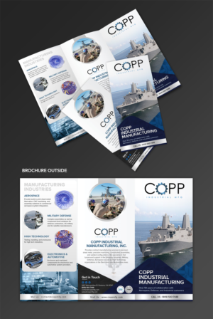 Aerospace & Defense Manufacturing Firm | Brochure Design by SAI DESIGNS