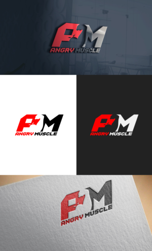 Angry Muscle | Logo-Design von GLDesigns