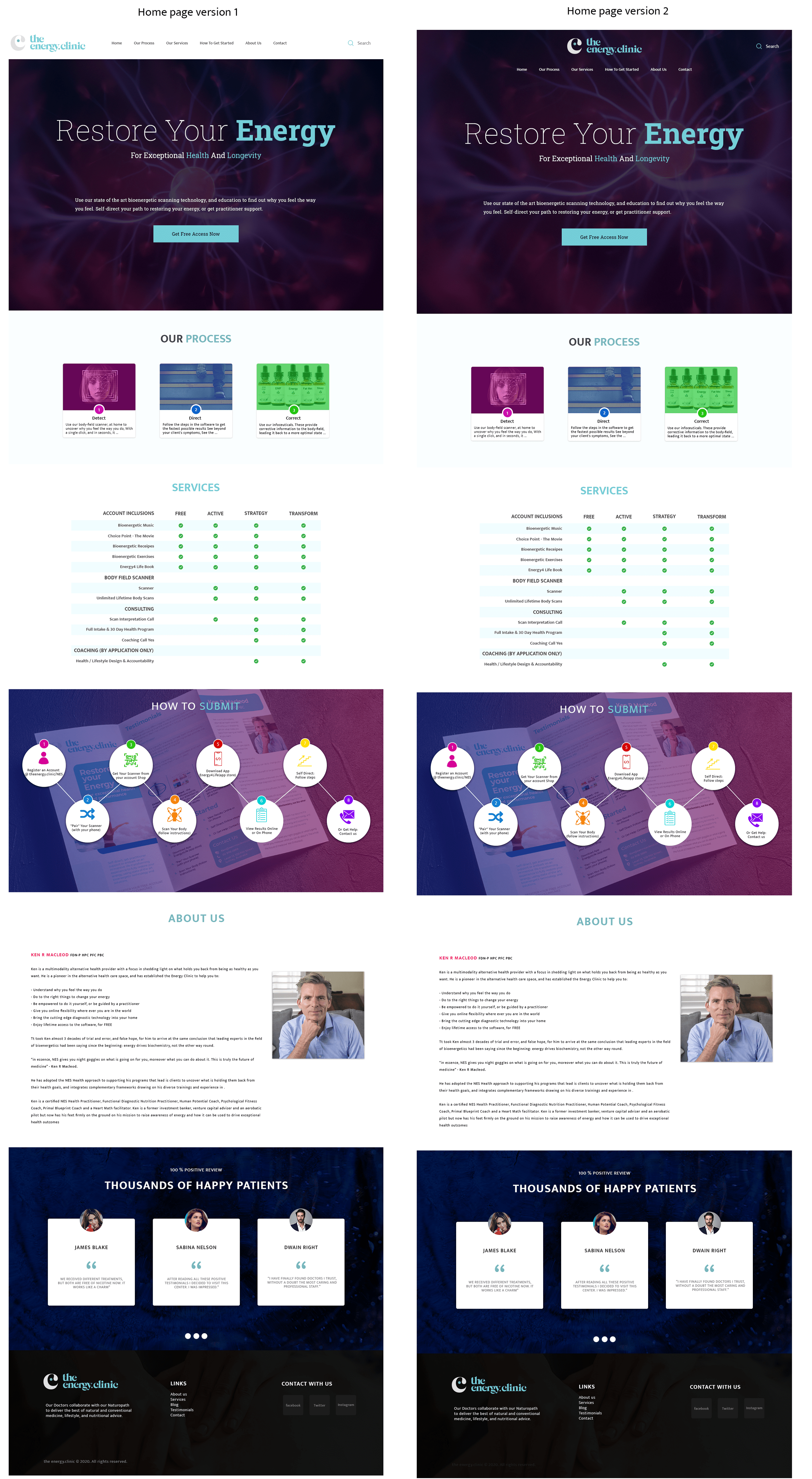 Web Design by Im_San for this project | Design #25428586