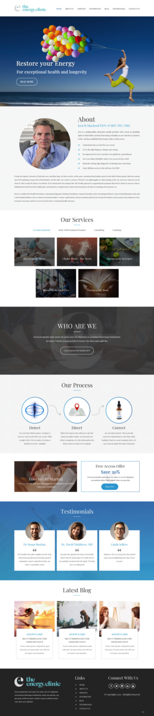 Web Design by pb for this project | Design: #25427547