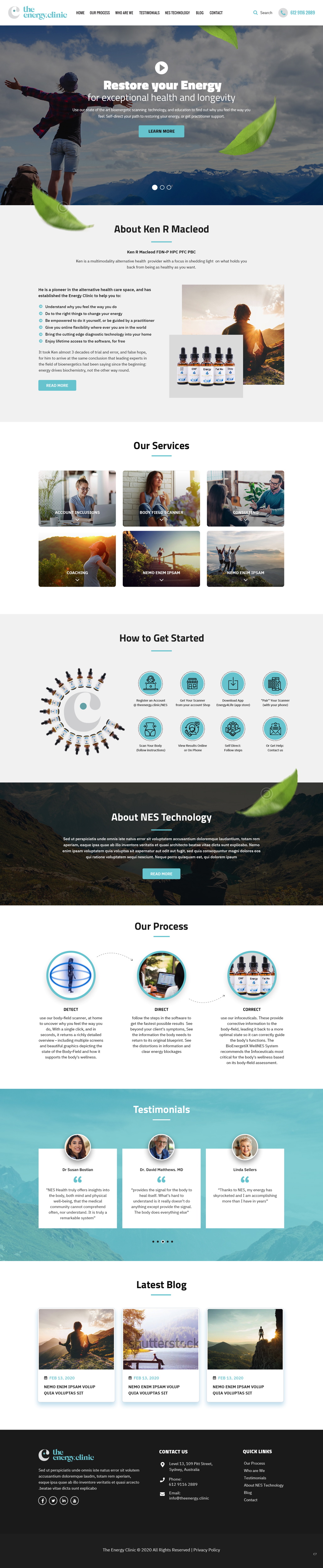 Web Design by pb for this project | Design #25427549