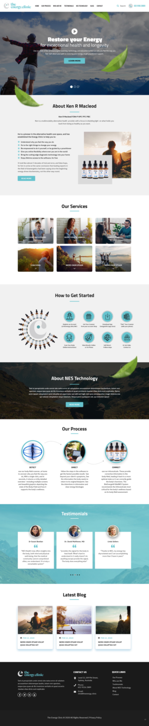 Web Design by pb for this project | Design: #25427549