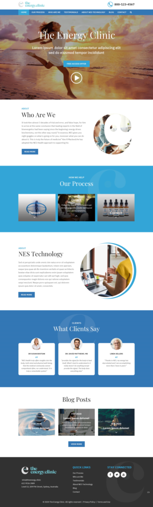 Web Design by pb for this project | Design: #25427551