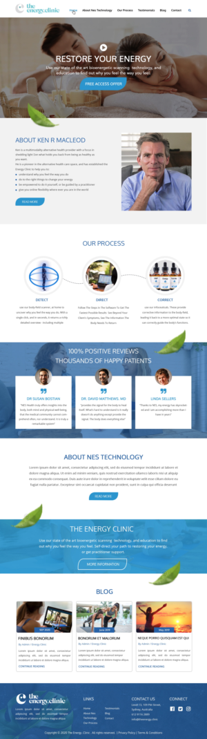Web Design by pb for this project | Design: #25427555