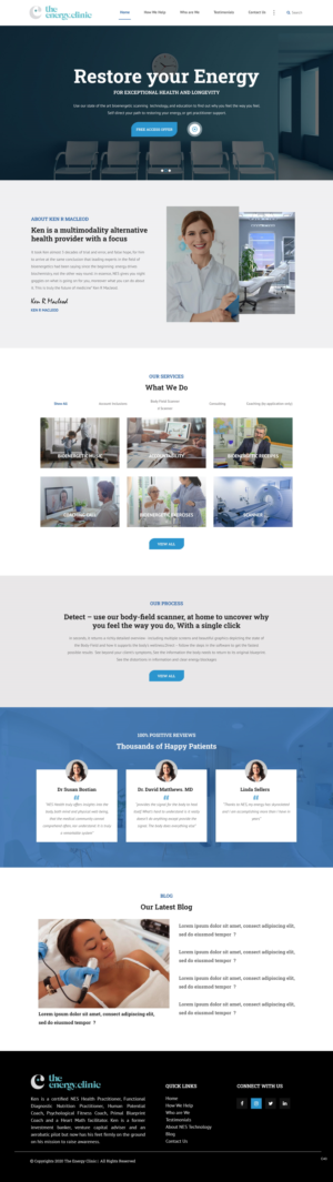 Web Design by pb for this project | Design: #25427557