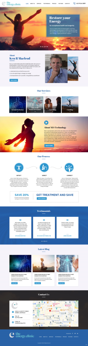 Web Design by pb for this project | Design: #25427564