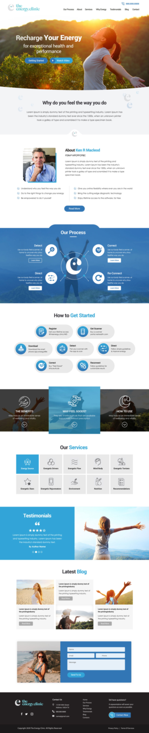 Web Design by Shijo John for this project | Design #25437262