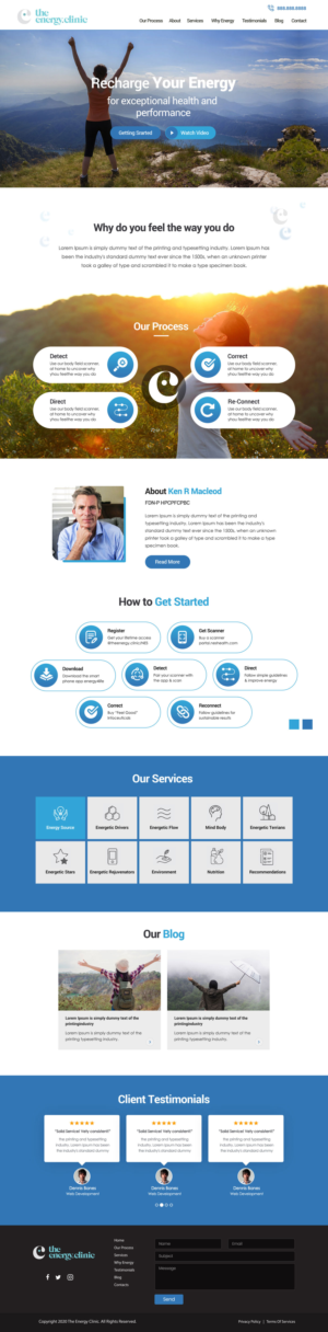 Web Design by Shijo John for this project | Design: #25438011