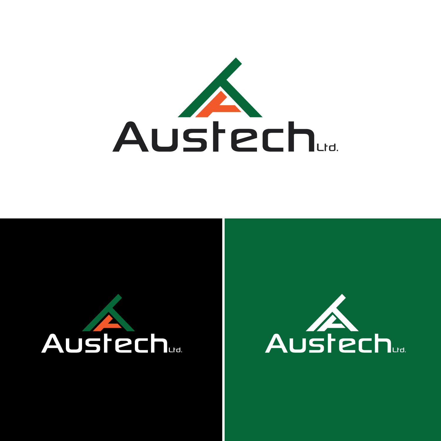 Logo Design for Austech Ltd. by FourtuneDesign | Design #25426716
