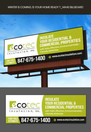 Winter is coming, is your home ready ?  | Billboard Design by ARTOGRAPHY