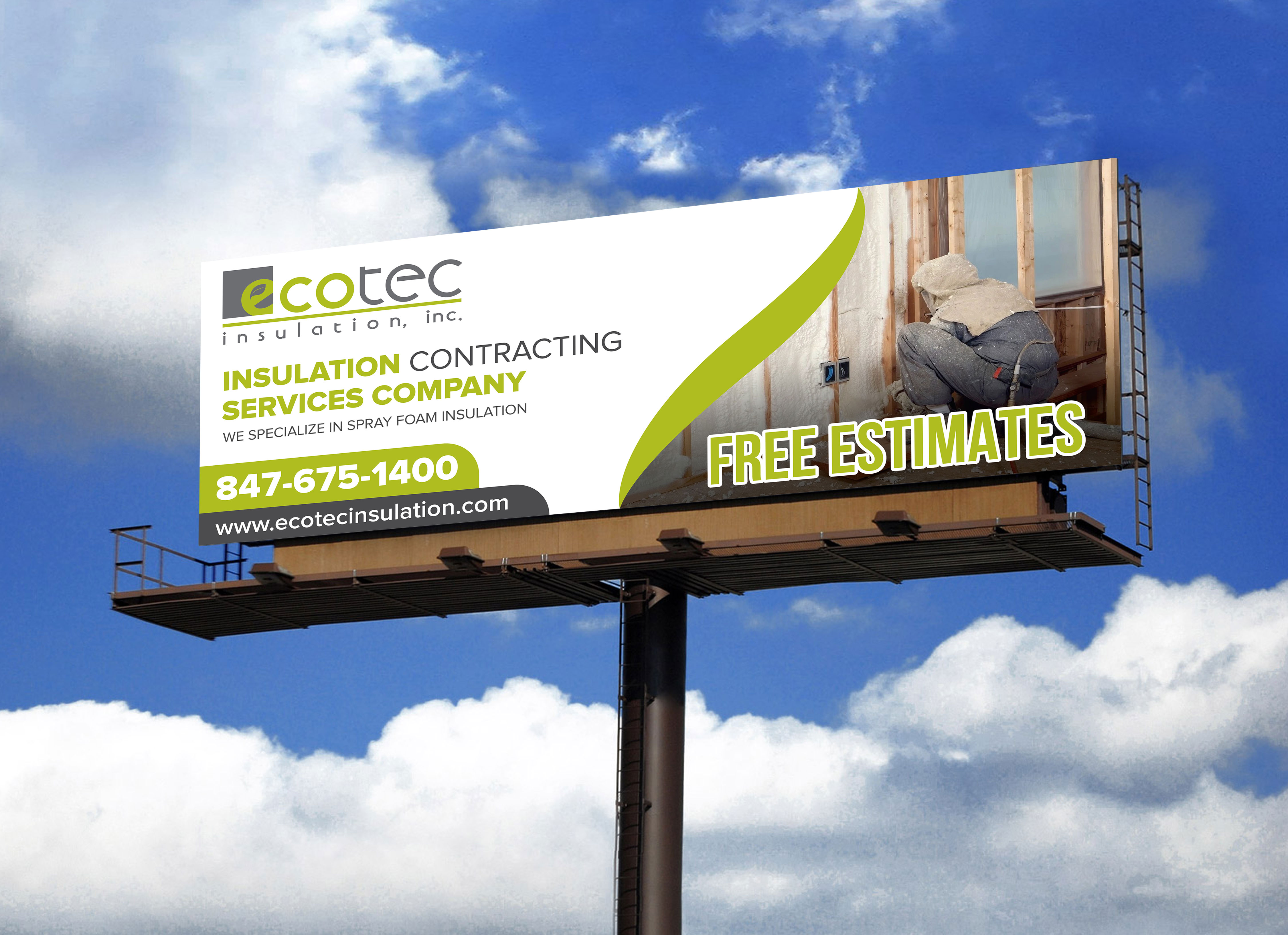 Design de Panneau par Shumaila Kiran pour Eco Tec Insulation, Inc | Design #25439153