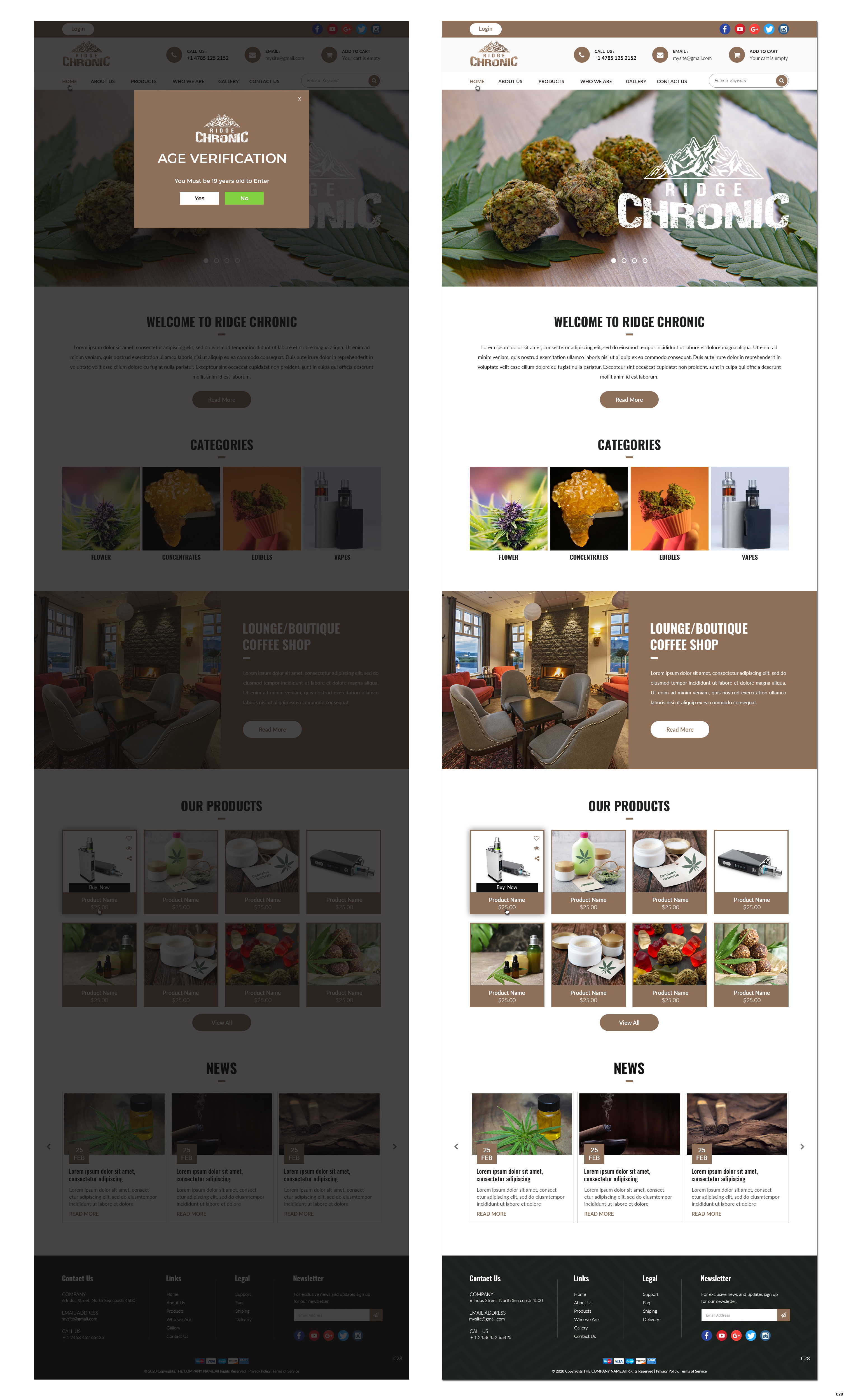 Web Design by pb for this project | Design #25427593