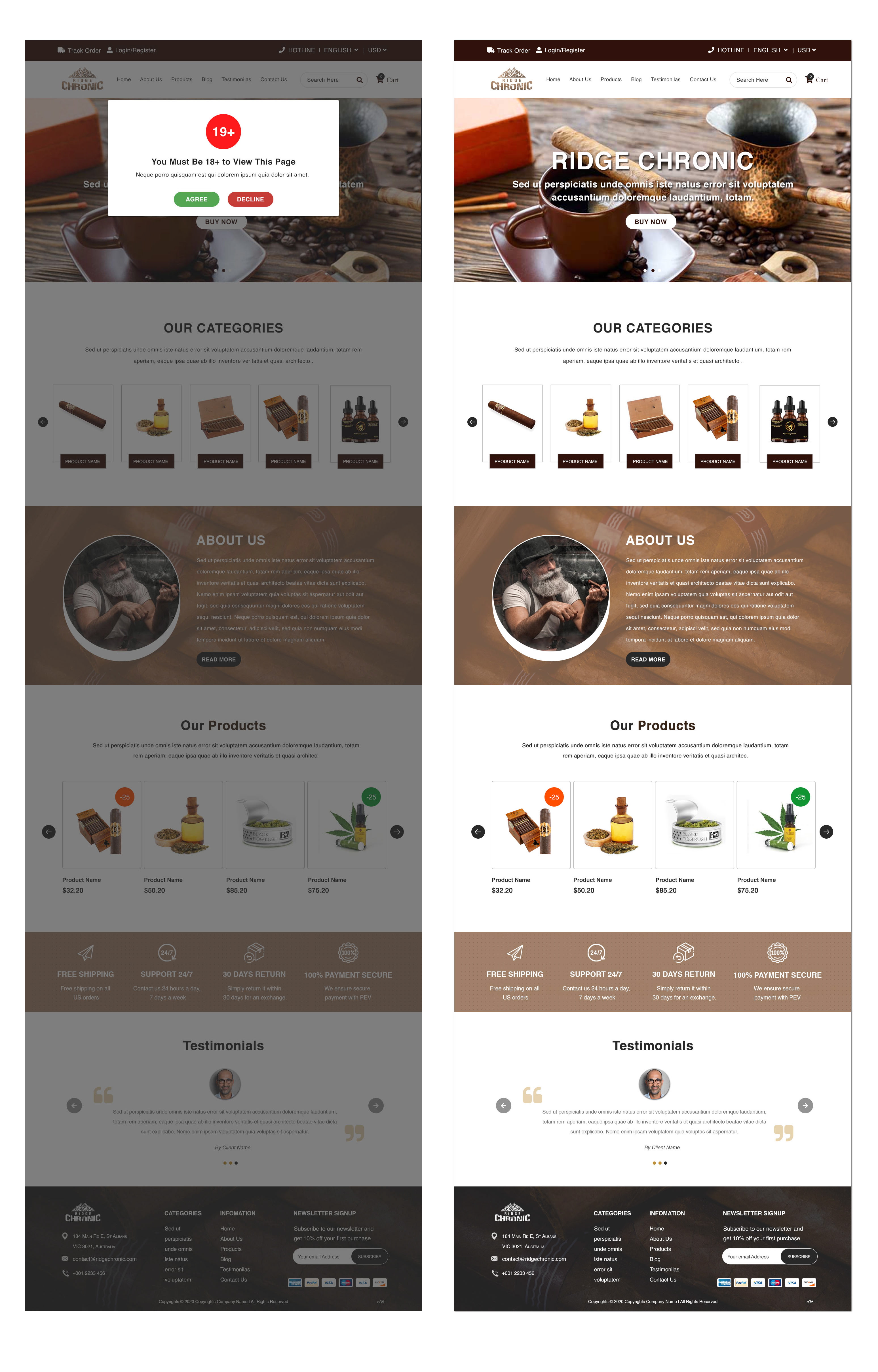 Web Design by pb for this project | Design #25436629