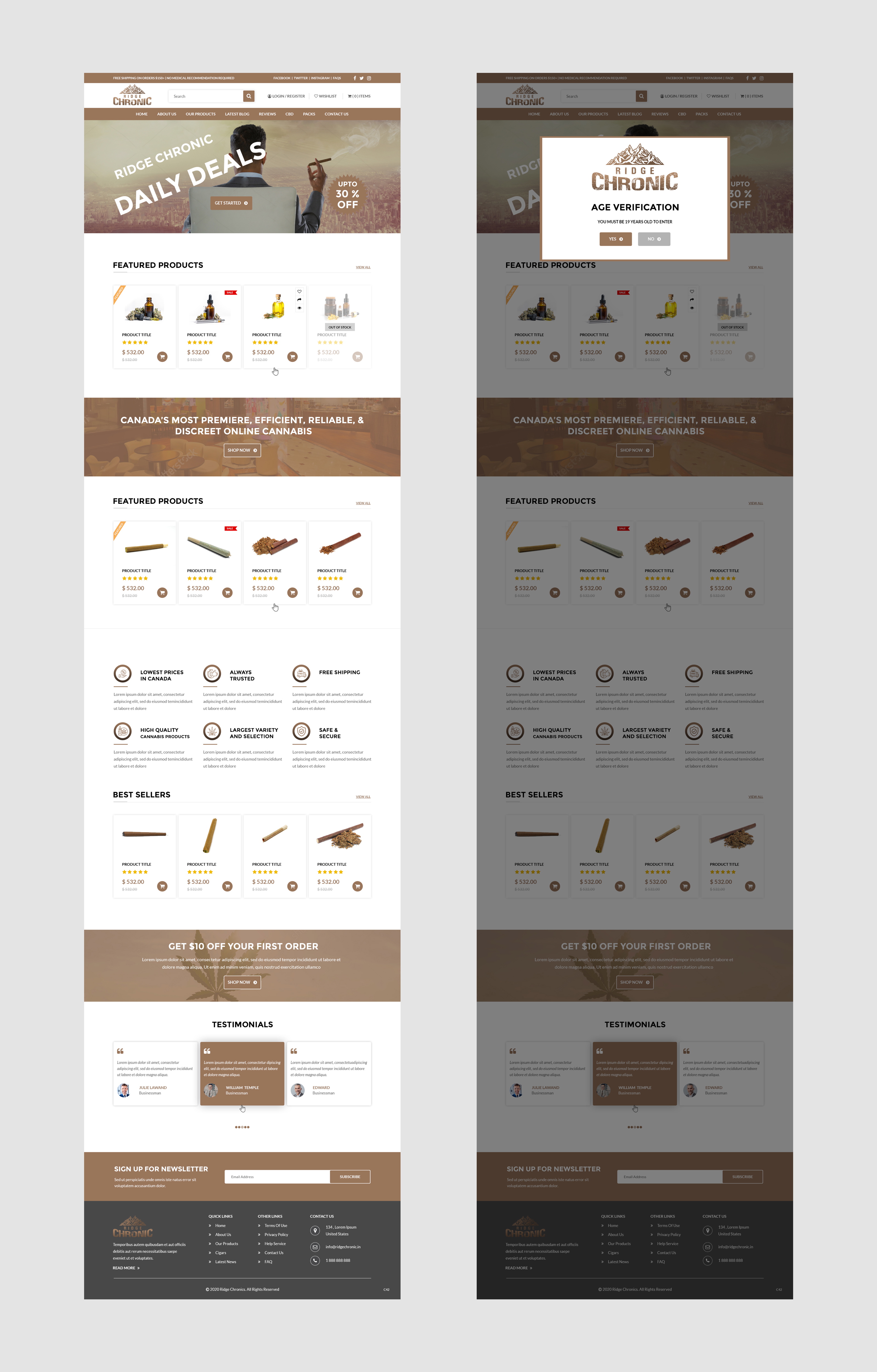 Web Design by pb for this project | Design #25436630