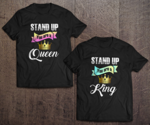 Colorful Inspirational Shirt Design | T-shirt Design by FigliaPerduta