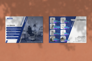 Diseño de Postal por Creative Chamber para Chicago Ophthalmic Services, Inc | Diseño: #25450409