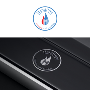 Hamilton Heating and Cooling | Logo Design by MG.graphics