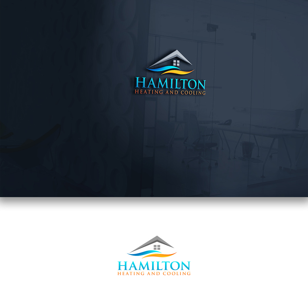 Logo-Design von DesignDUO für Canadian heating and air conditioning | Design #25458110