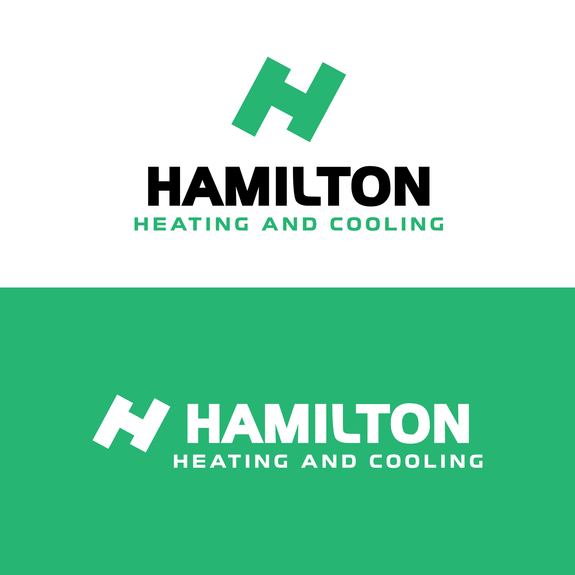 Bold, Playful, Hvac Logo Design for Hamilton Heating and Cooling by Zak
