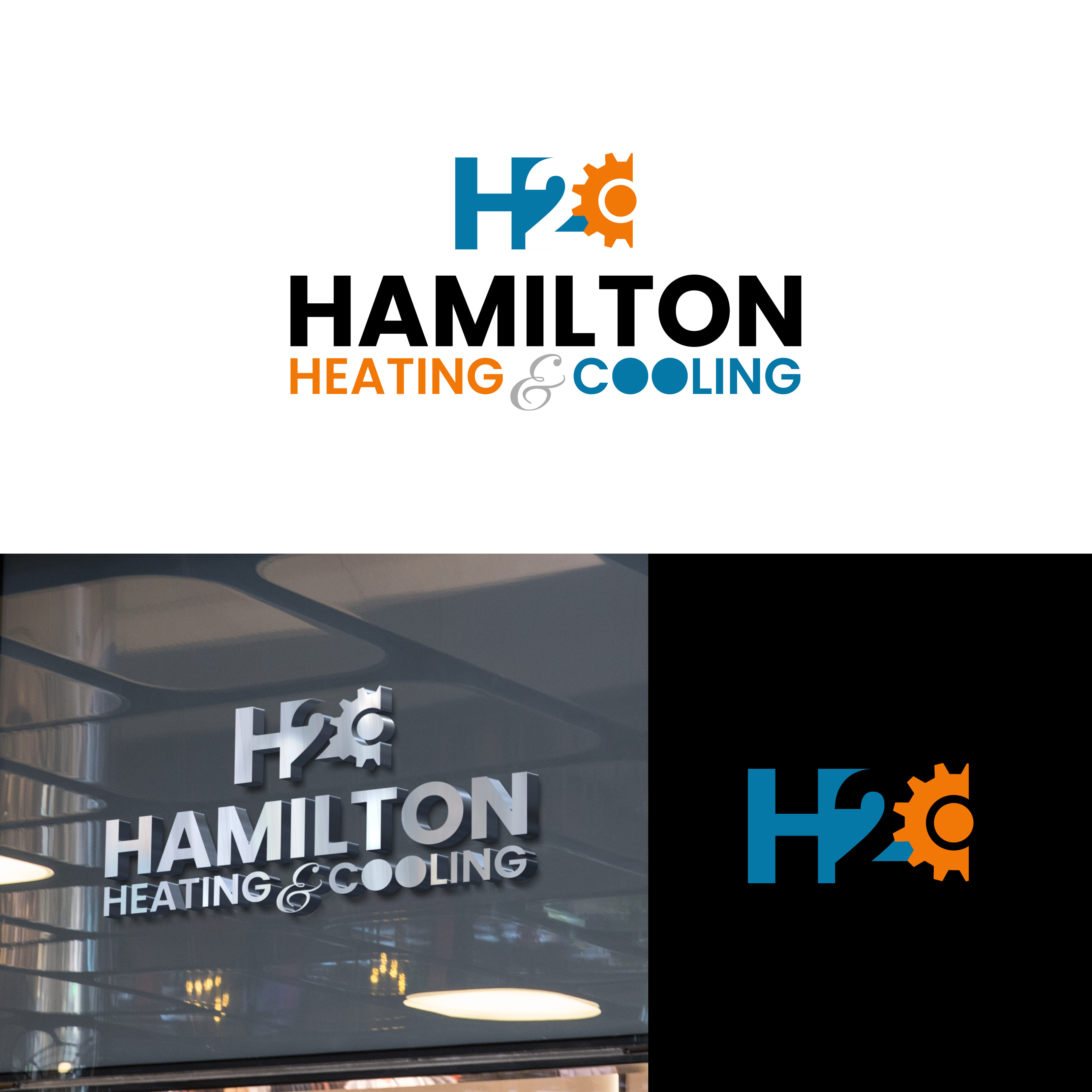 Logo Design by Moumita 6 for Canadian heating and air conditioning | Design #25461965
