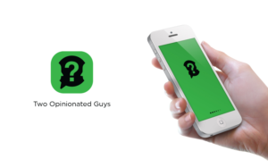 Two Opinionated Guys | Logo Design by MT