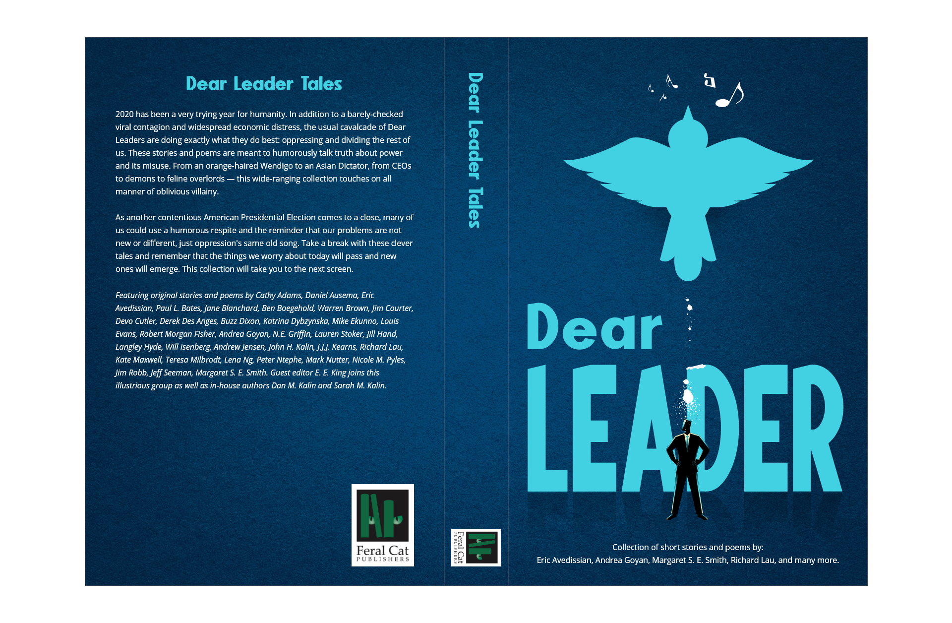 Book Cover Design by Louis Soriano for Feral Cat Publishers | Design #25439953