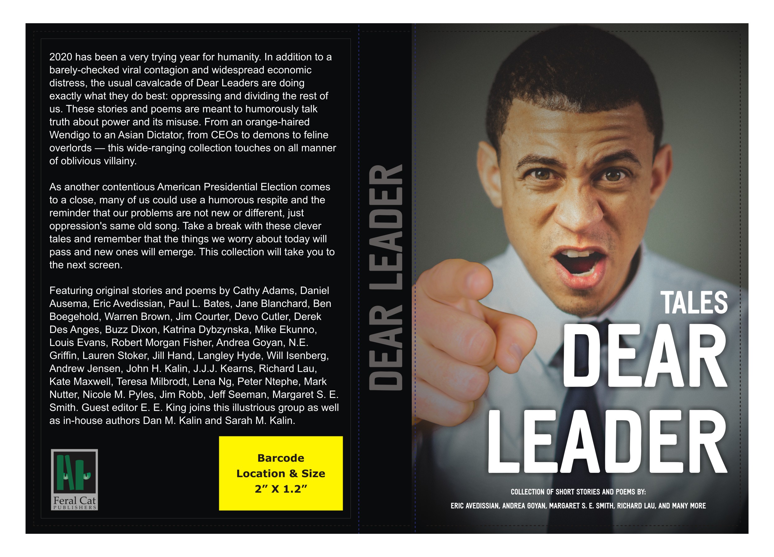 Book Cover Design by sanket H for Feral Cat Publishers | Design #25433333