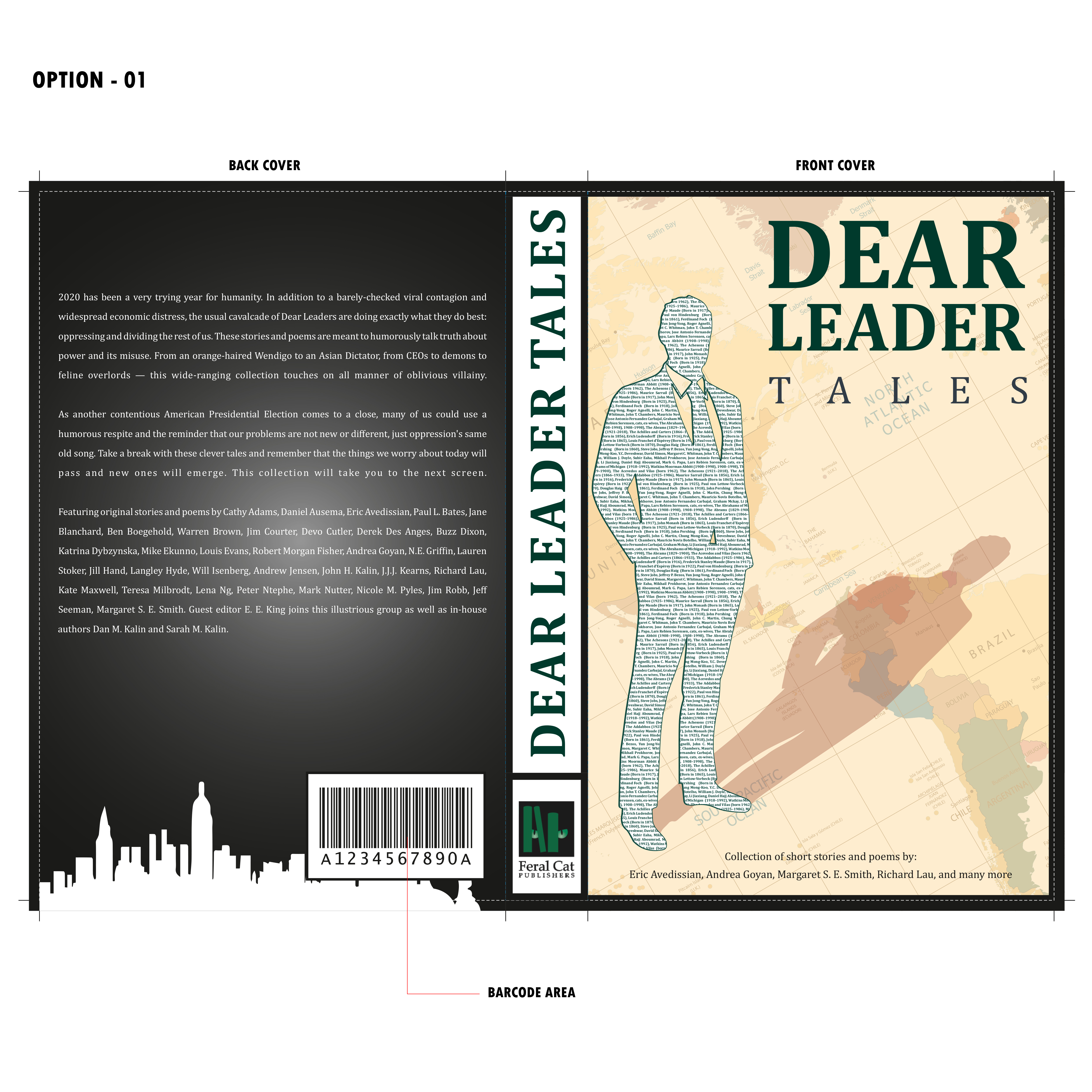 Book Cover Design by kulvinder2779 for Feral Cat Publishers | Design #25433513