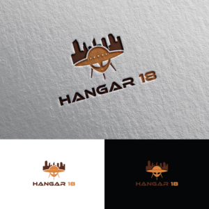 HANGAR 18 | Diseño de Logo por Rii