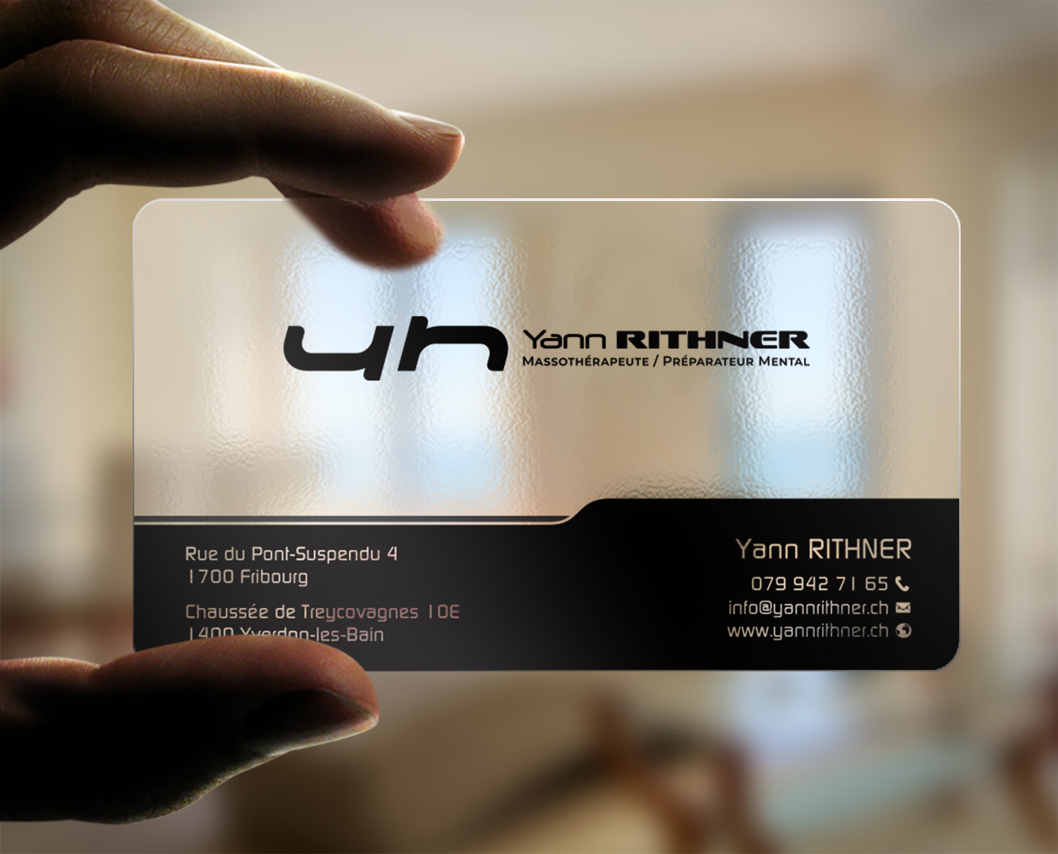 Business Card Design by chandrayaan.creative for this project | Design #25438097