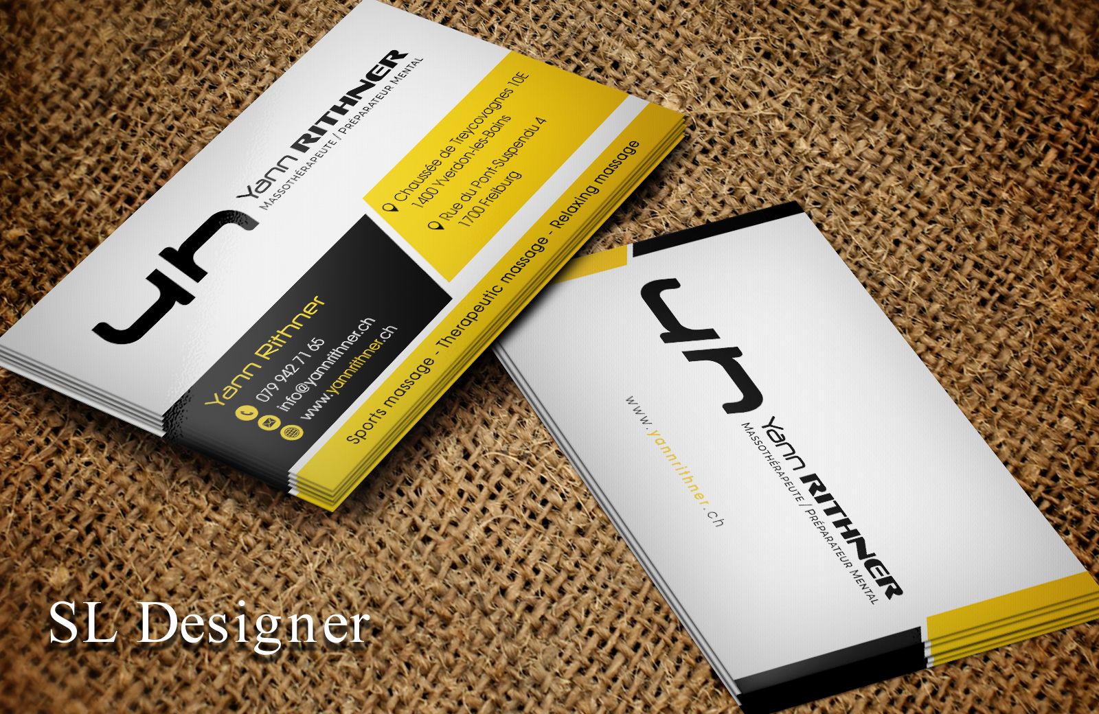 Business Card Design by SL Designer for this project | Design #25450911