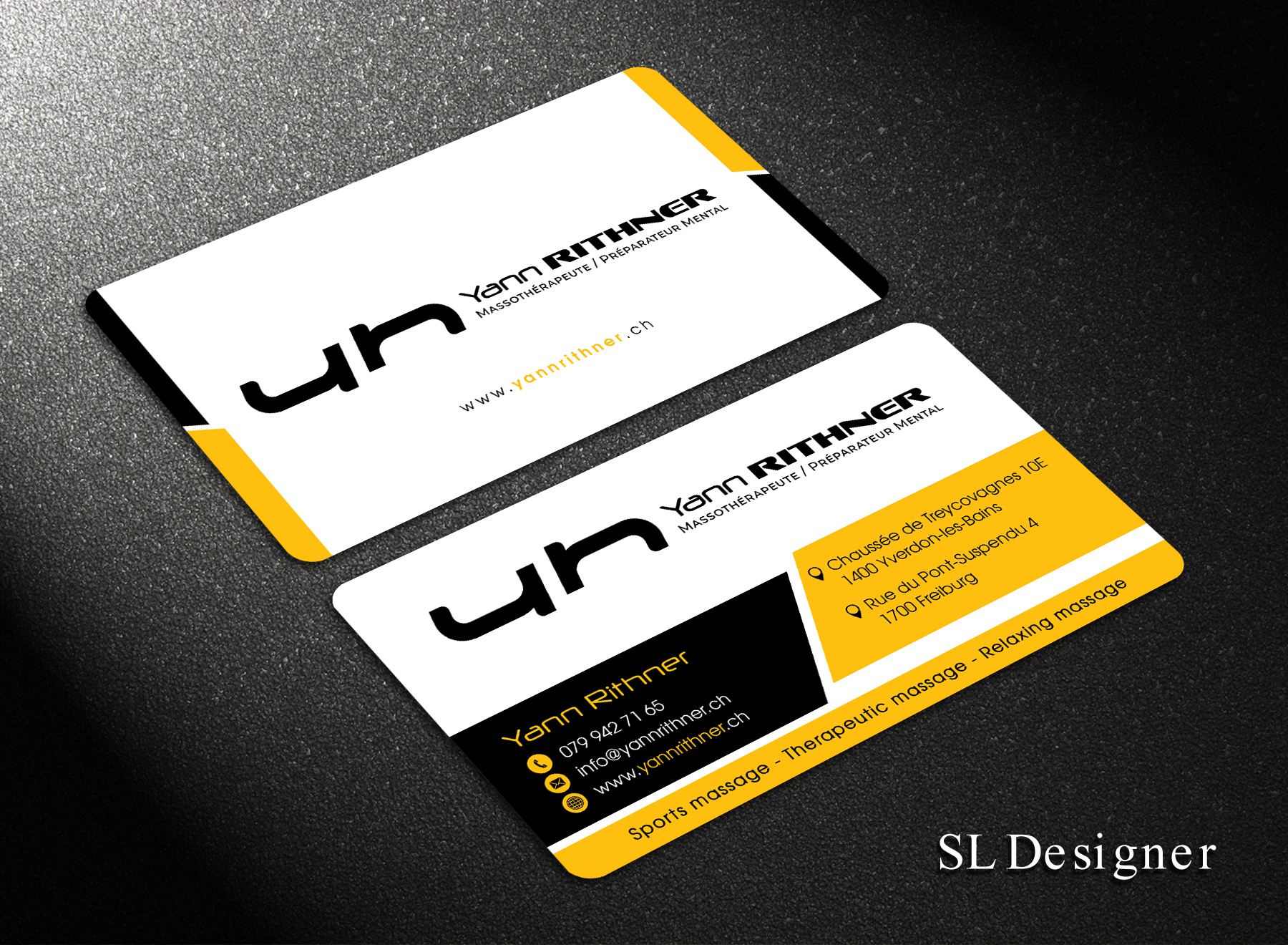 Business Card Design by SL Designer for this project | Design #25450915
