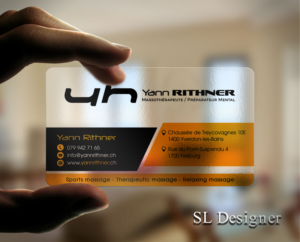 indépendant en tant que Massothérapeute et Préparateur Mental, j'ai besoin de ... | Business Card Design by SL Designer